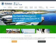 Tablet Screenshot of clubdenavegacion.com